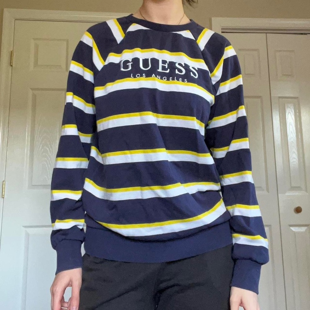 Guess striped sweatshirt
